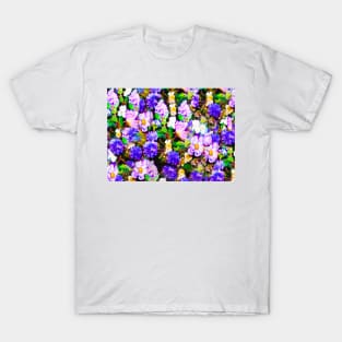 Lilac and hopscotch flowers T-Shirt